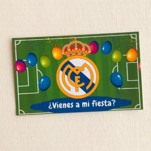 Kit Imprimible Real Madrid FC para decoración de fiestas